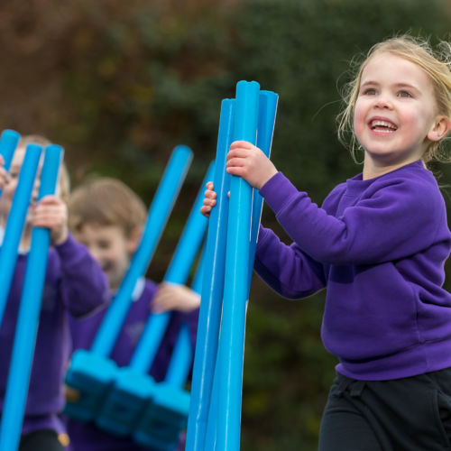 wycliffe nursery girl in sports uniform