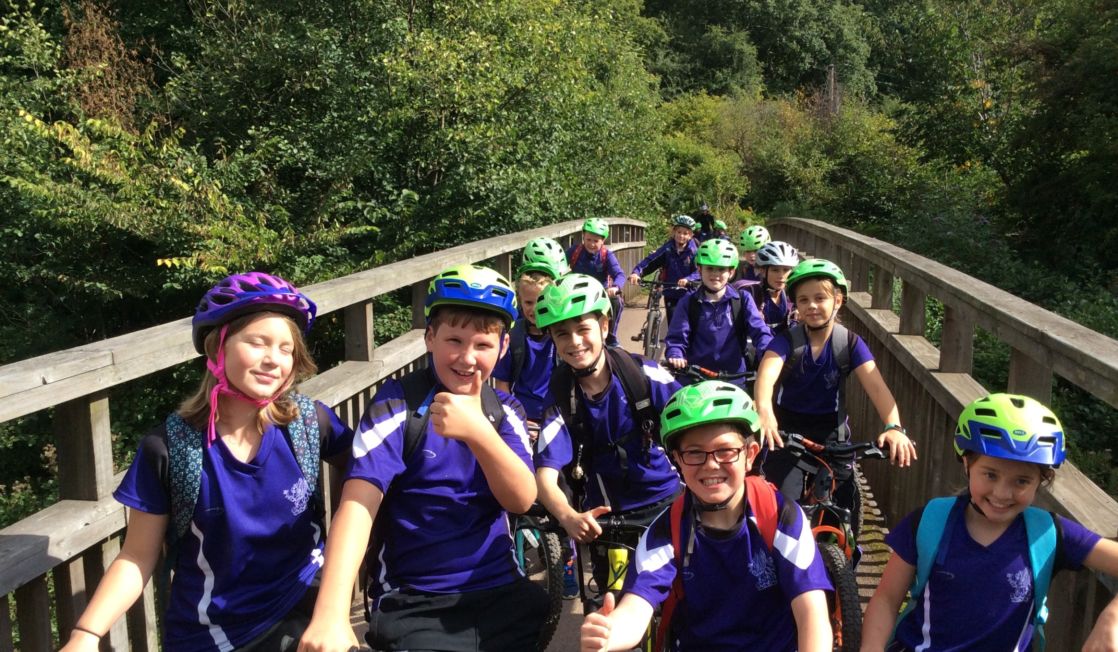 wycliffe kids on a bike expedition