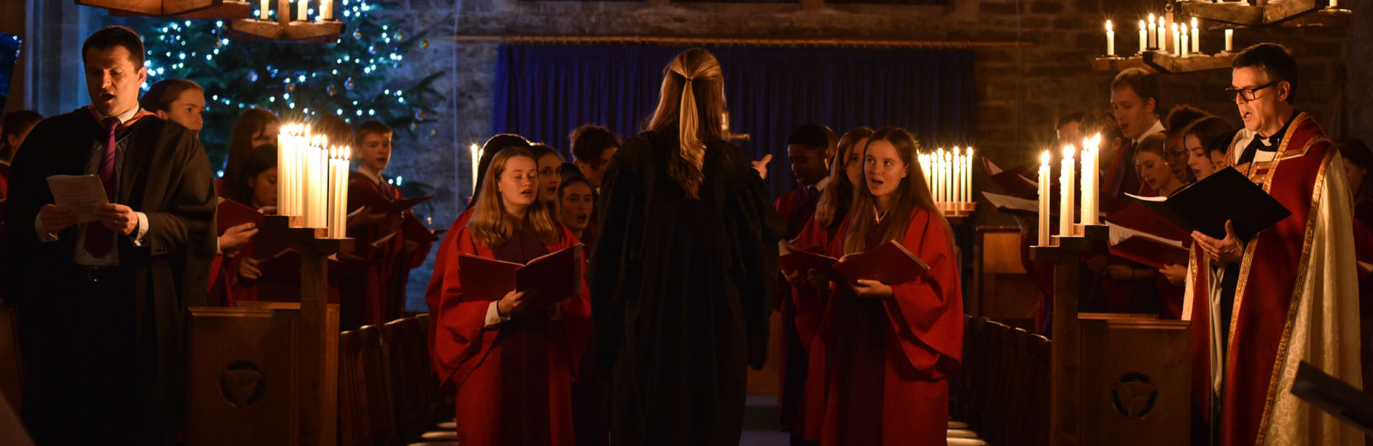 carol service at wycliffe independent school