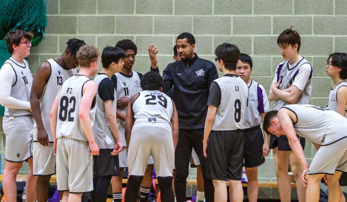 Basketball team at Wycliffe