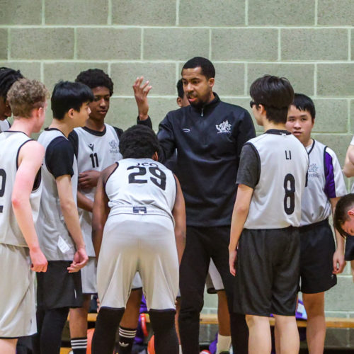 Basketball team at Wycliffe