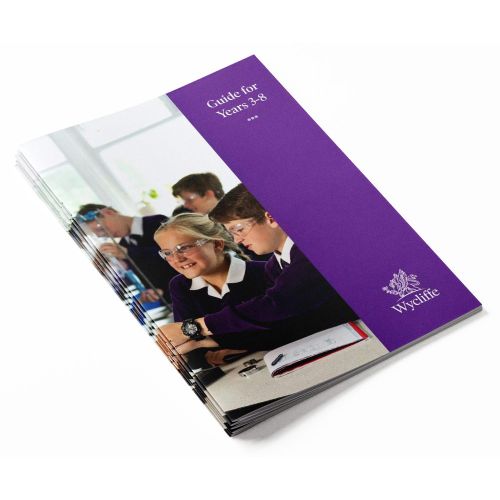 Wycliffe Years 3-8 Guide Cover
