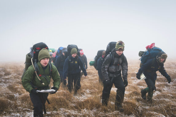 wycliffe pupils on a trip to dartmoor