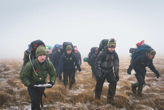 wycliffe pupils on a trip to dartmoor