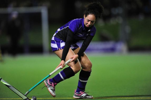 wycliffe girl playing hockey