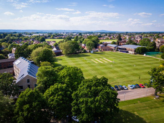 Wycliffe College grounds from a birds eye view