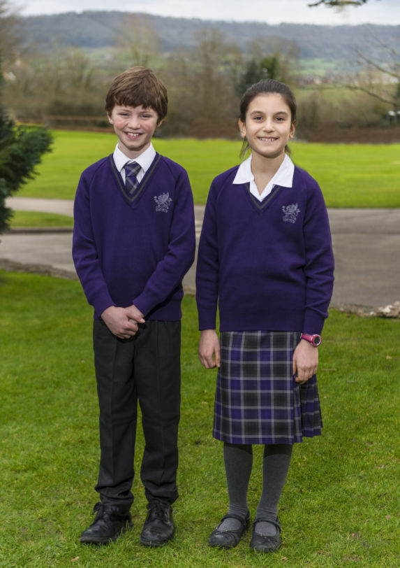 wycliffe prep students wearing the uniform