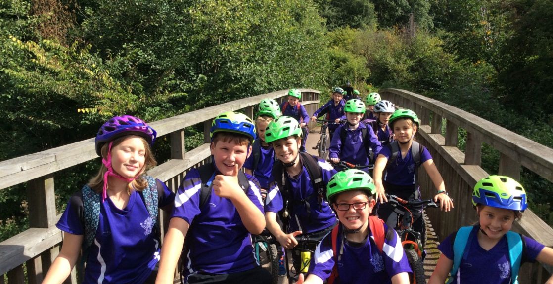 wycliffe kids on a bike expedition