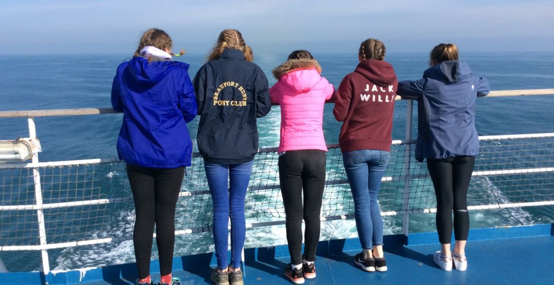 wycliffe girls on a boat trip