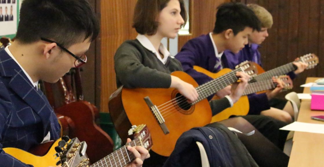 wycliffe college guitar group