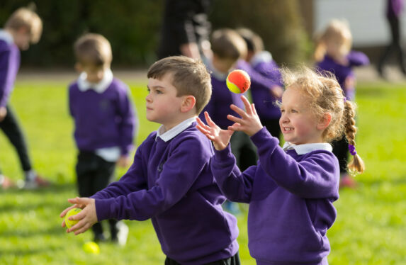 Wycliffe Pre Prep playing sports