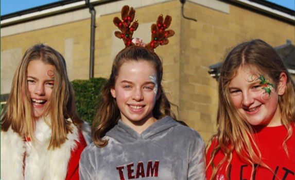 Alissa, Olivia and Bella organised the Christmas Fayre and raised over £4,000 for charity.