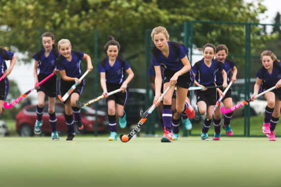 Wycliffe girls at a sport event