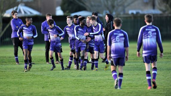 football on astroturf at wycliffe