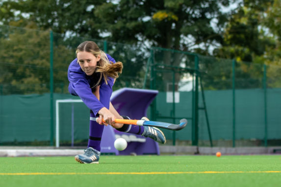 Wycliffe hockey player